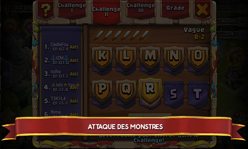 attaque des monstres castle clash