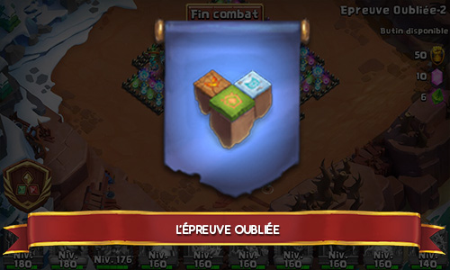 épreuve oubliée castle clash